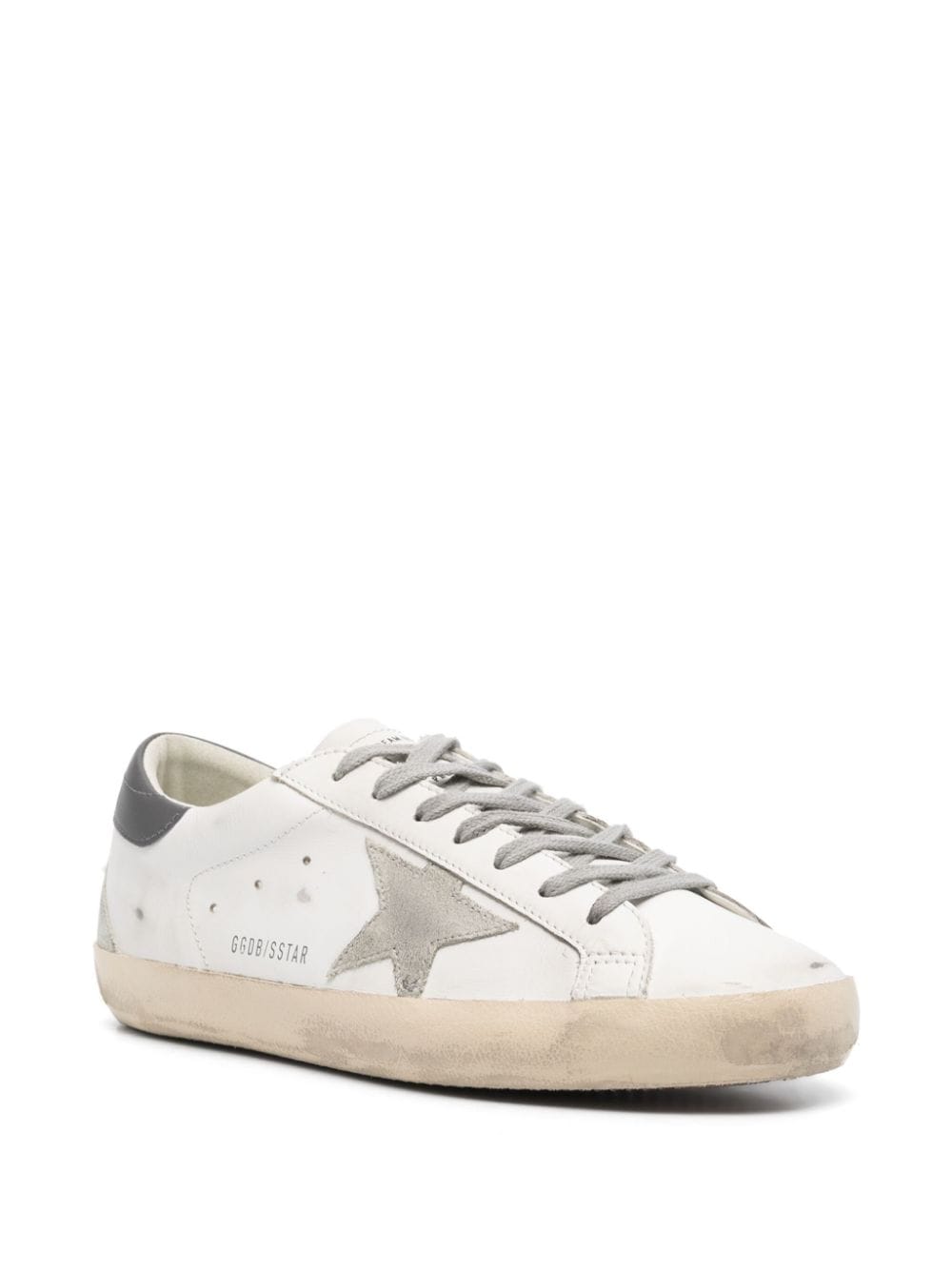 Golden Goose - Golden Goose Super-Star glittered sneakers - Men’s Shoes