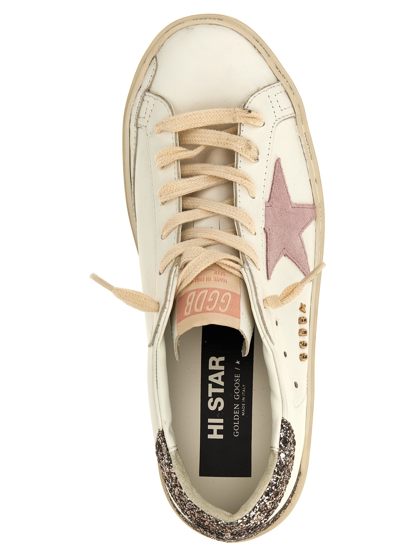 GOLDEN GOOSE - GOLDEN GOOSE - ’Hi Star’ sneakers - Women’s Shoes