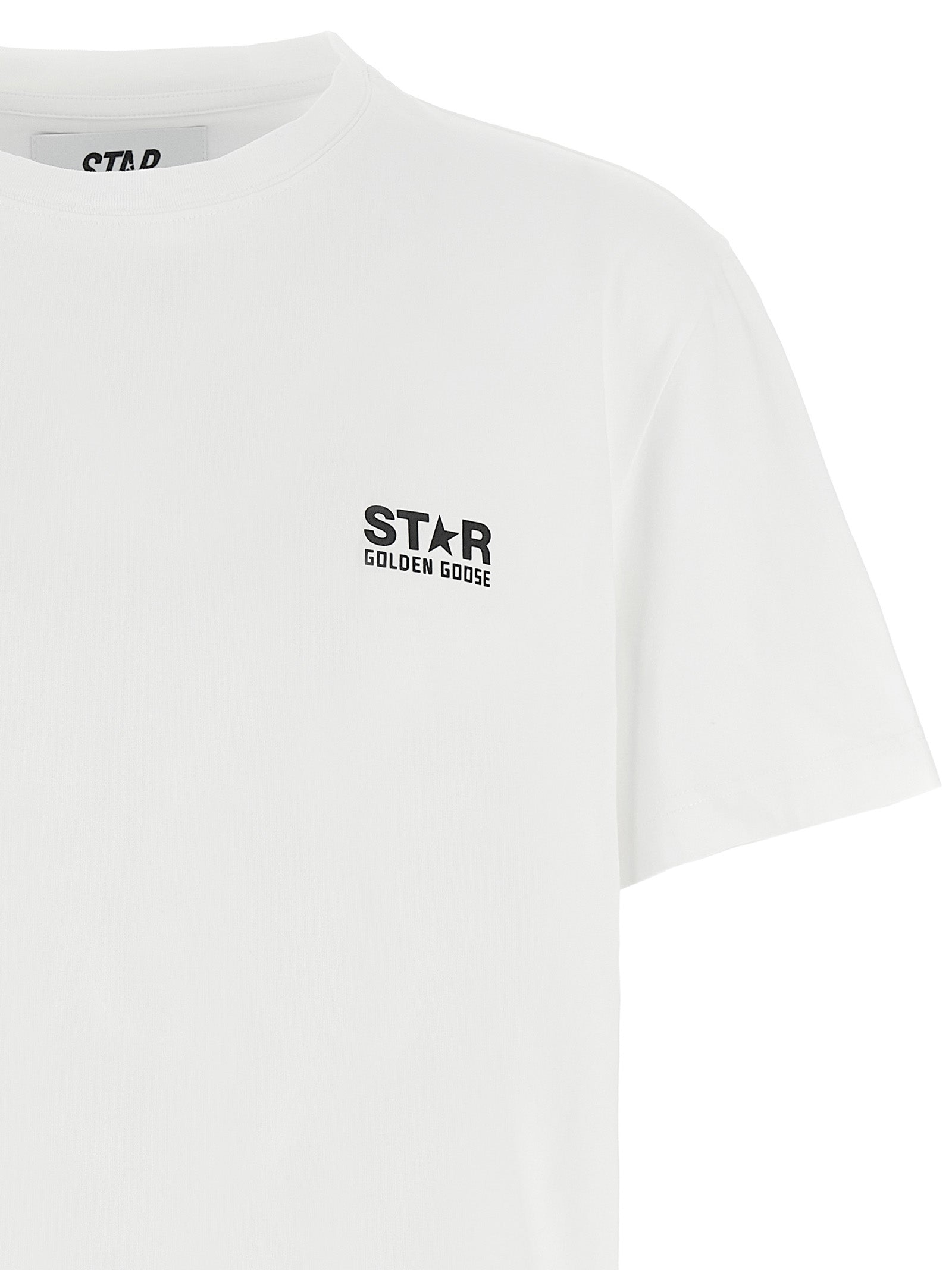 GOLDEN GOOSE - GOLDEN GOOSE - Logo t-shirt - Men’s Tops