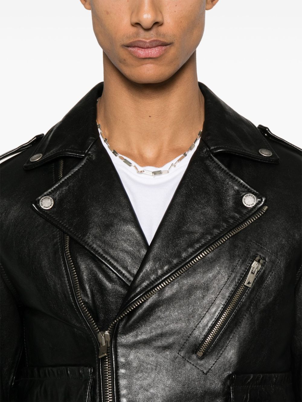 Golden Goose - Golden Goose Norwood Biker Jacket - Jackets