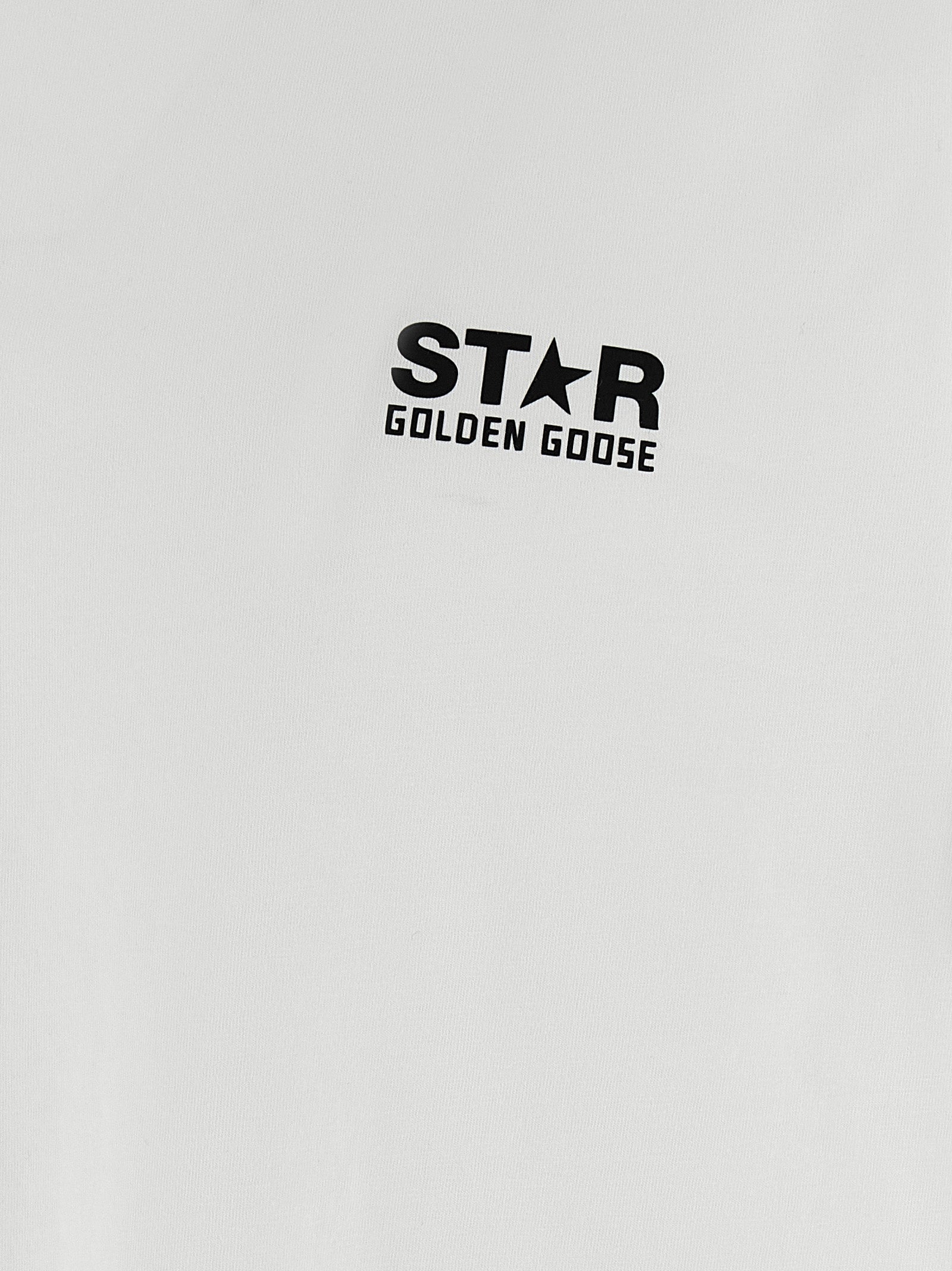 GOLDEN GOOSE - GOLDEN GOOSE - Logo t-shirt - Men’s Tops