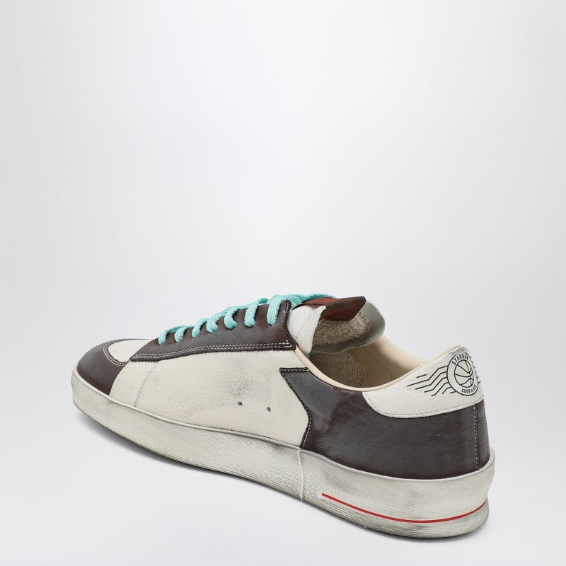Golden Goose - Golden Goose Sneaker Stardan white/brown - Sneakers
