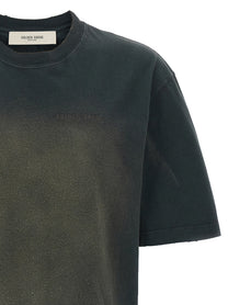 GOLDEN GOOSE - GOLDEN GOOSE - Used dyed cotton t-shirt - Men’s Tops