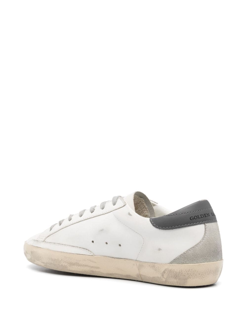 Golden Goose - Golden Goose Super-Star glittered sneakers - Men’s Shoes