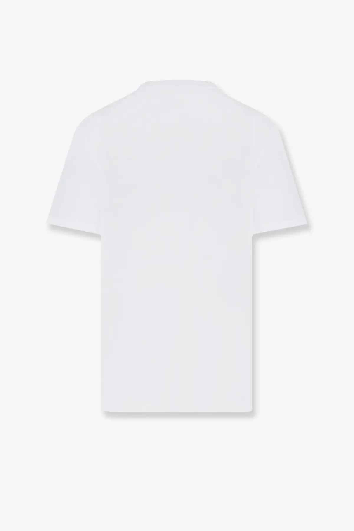Golden goose men’s cotton shirt black with a minimalist design white cotton t-shirt front view