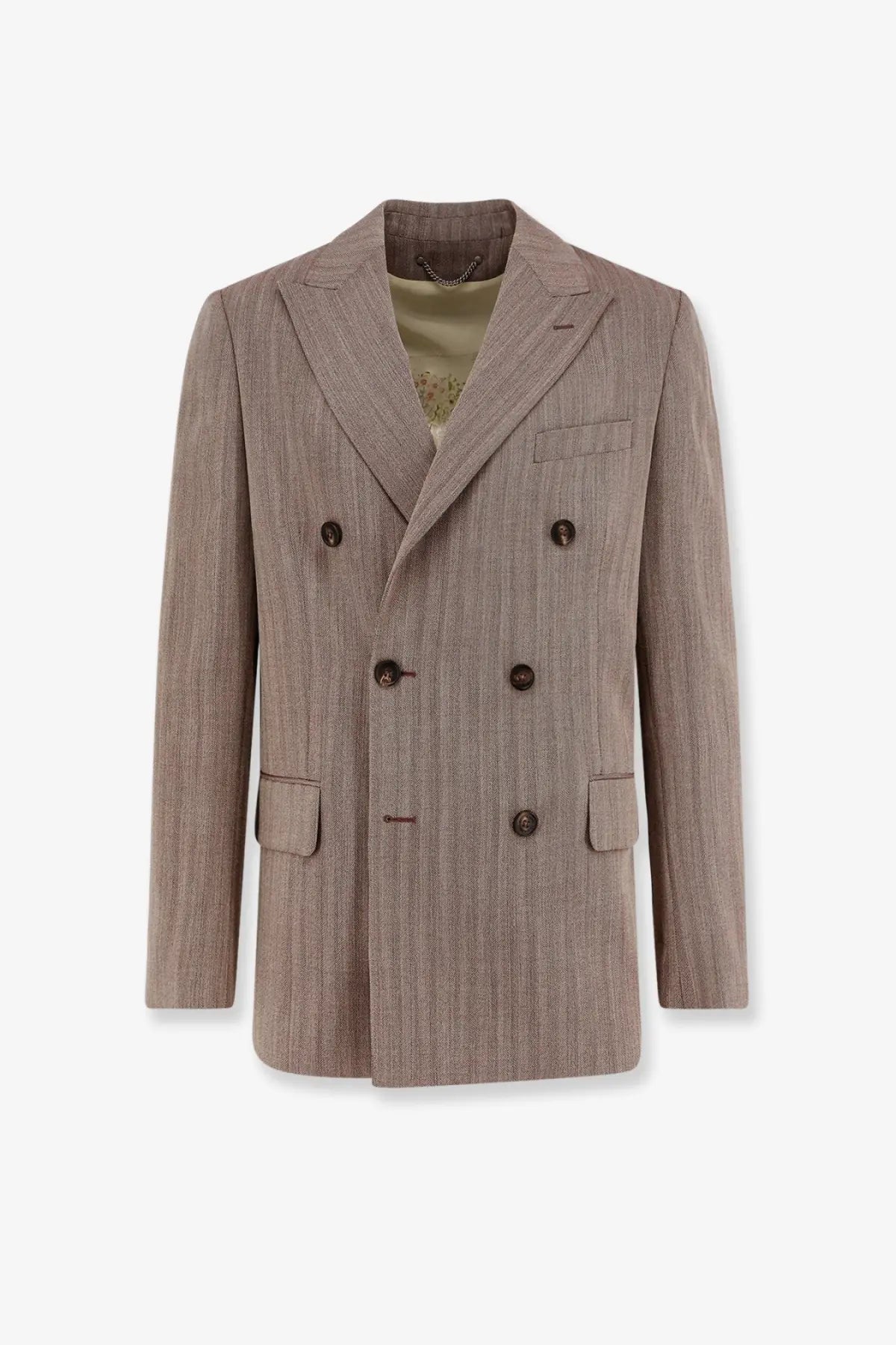 Golden Goose Men's Dave Double Breasted Blazer Red