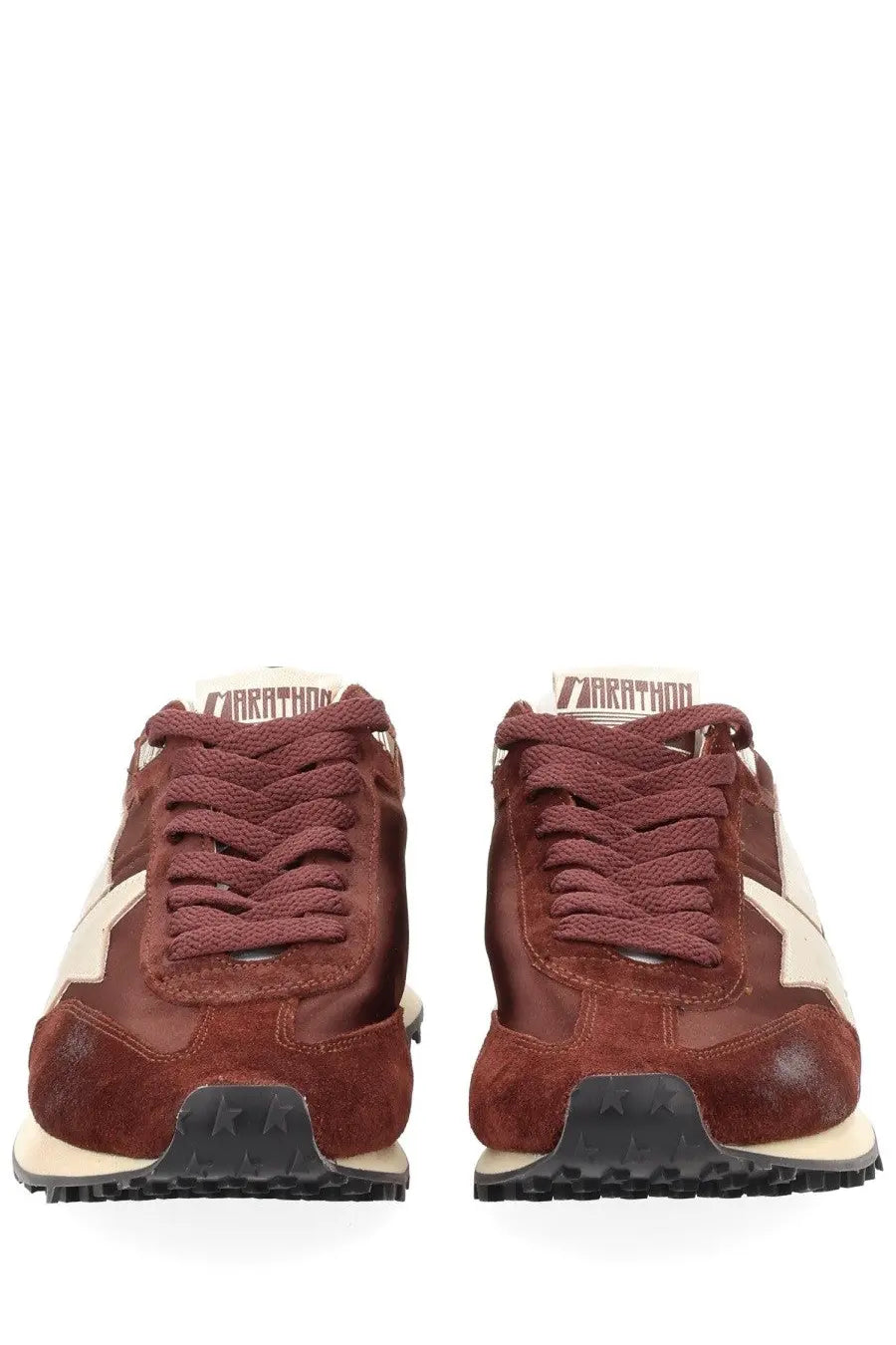 Golden Goose Men's Marathon Sneaker Red, view 5