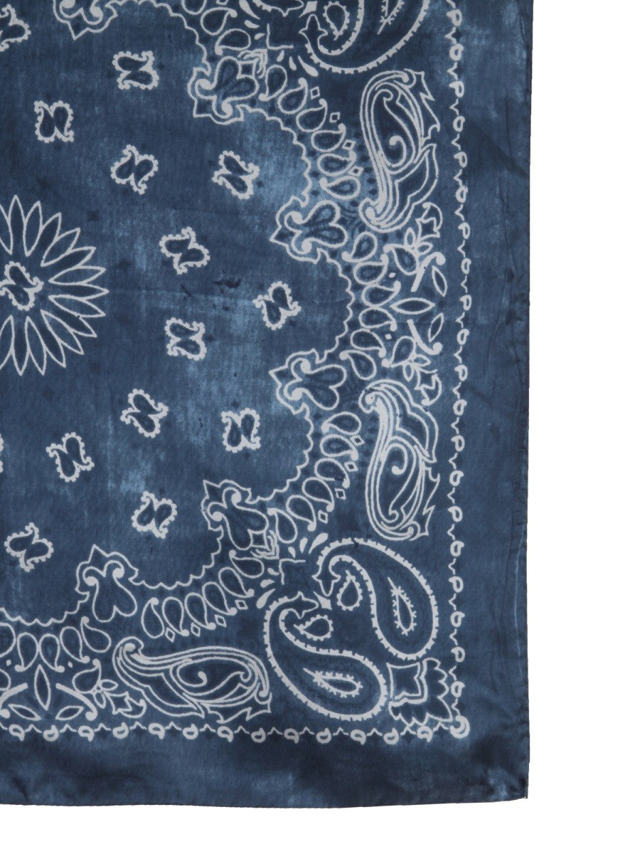Golden Goose Men's Scarf Blue, view 2
