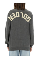 Golden Goose Women's Cotton Cardigan with Sul Retro Grey, view 3