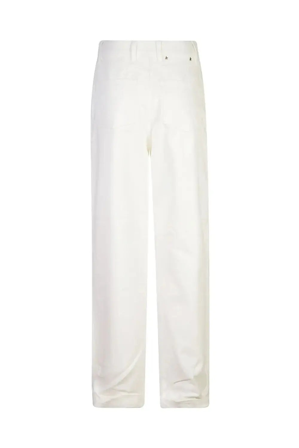 Golden Goose Women's Denim Trousers White, view 3