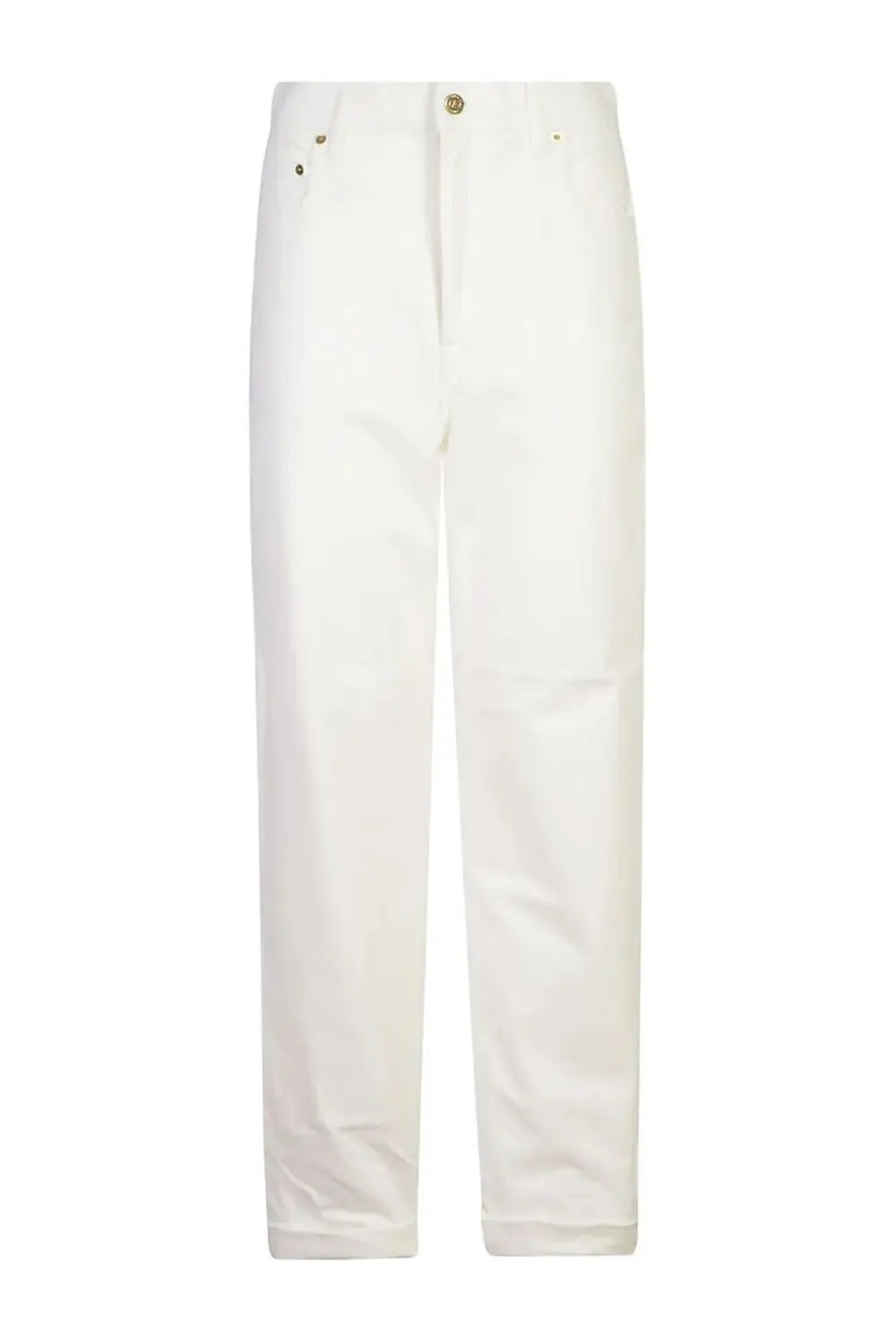 Golden Goose Women's Denim Trousers White
