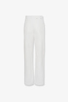 Golden Goose Women's Denim Trousers White, view 2