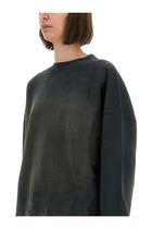 Golden Goose Women's Journey Sweatshirt Grey, view 4