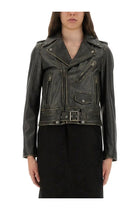 Golden Goose Women's Leather Stud Black