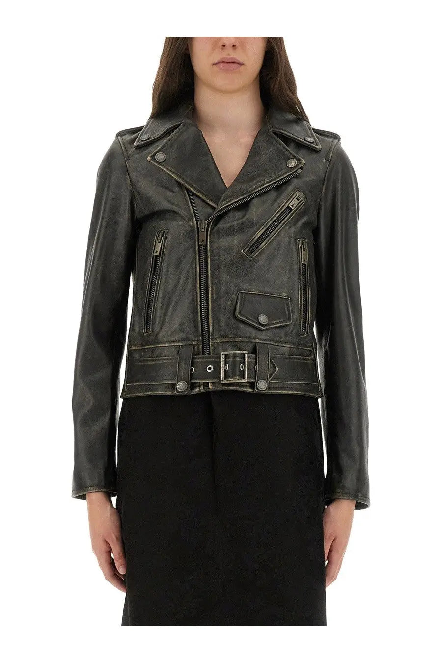 Golden Goose Women's Leather Stud Black