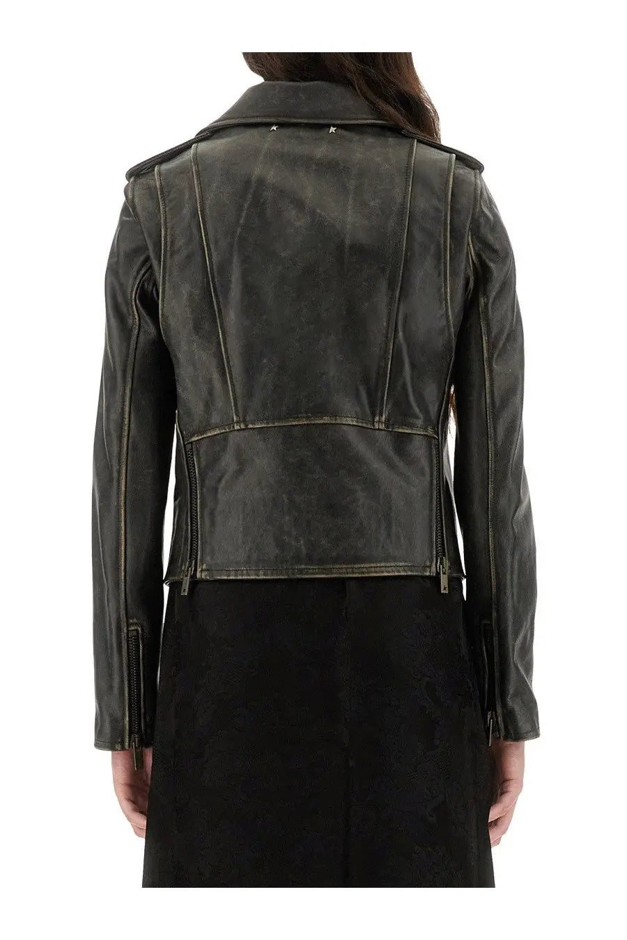 Golden Goose Women's Leather Stud Black, view 3