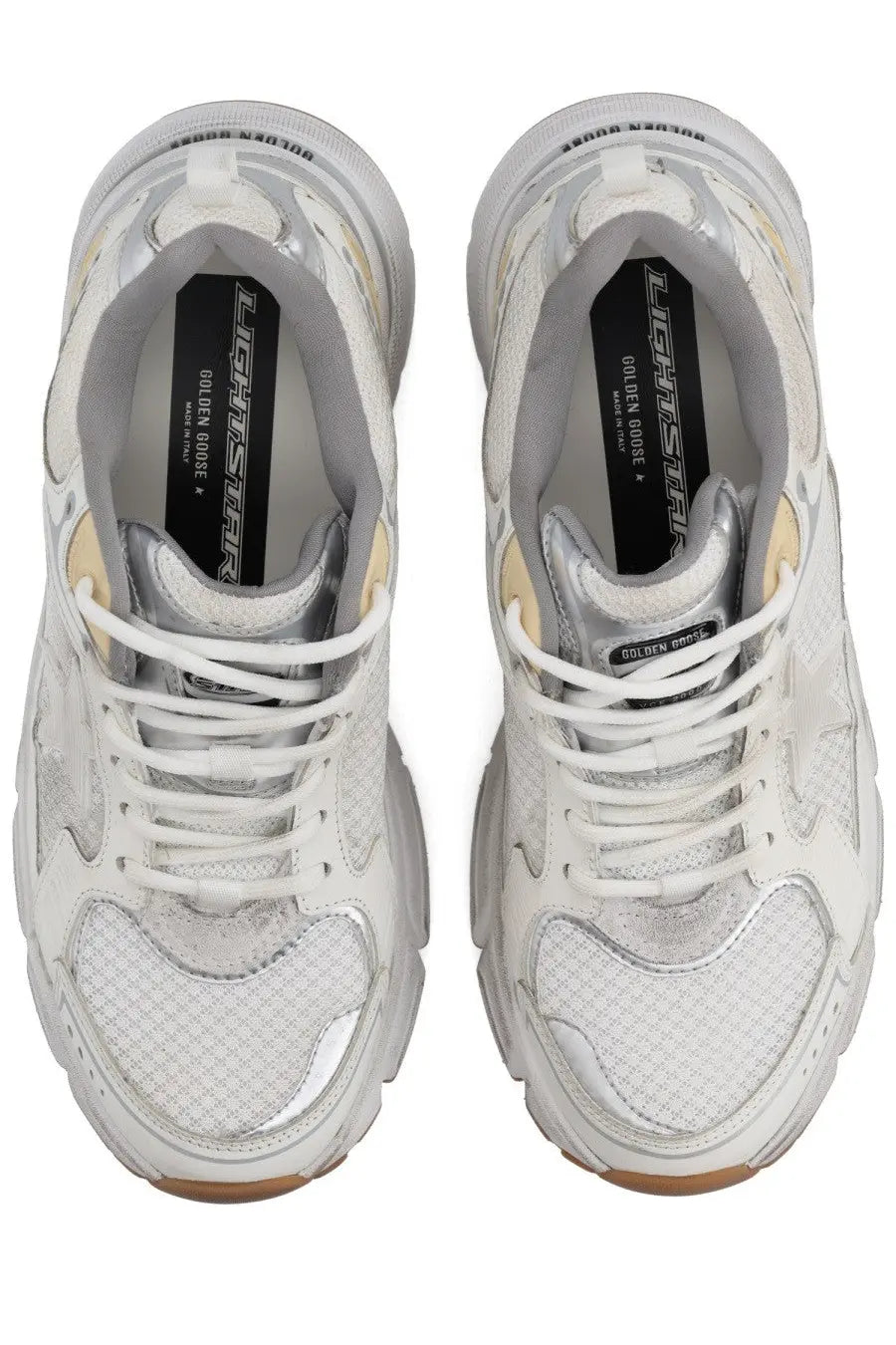 Golden Goose Women's Lightstar Sneaker White, view 5