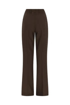 Golden Goose Women's Wool Tailored Trousers Brown, view 2