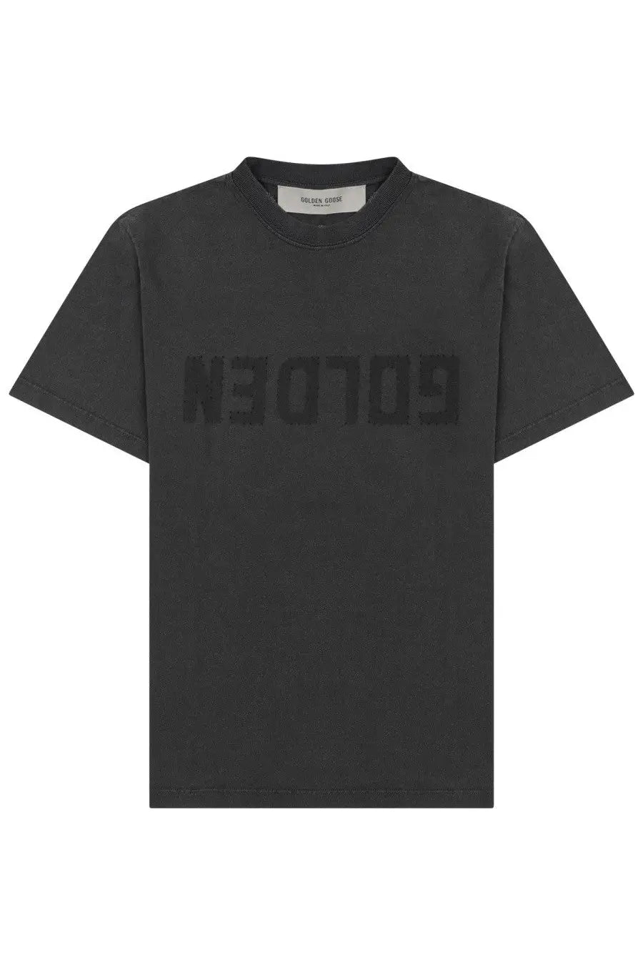 Golden Goose Women's Jersey Distressed Shirt Grey