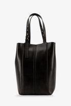 Golden Goose Women's Shopping Vintage Leather Shoulder Bag Black, view 2