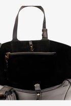 Golden Goose Women's Shopping Vintage Leather Shoulder Bag Black, view 4