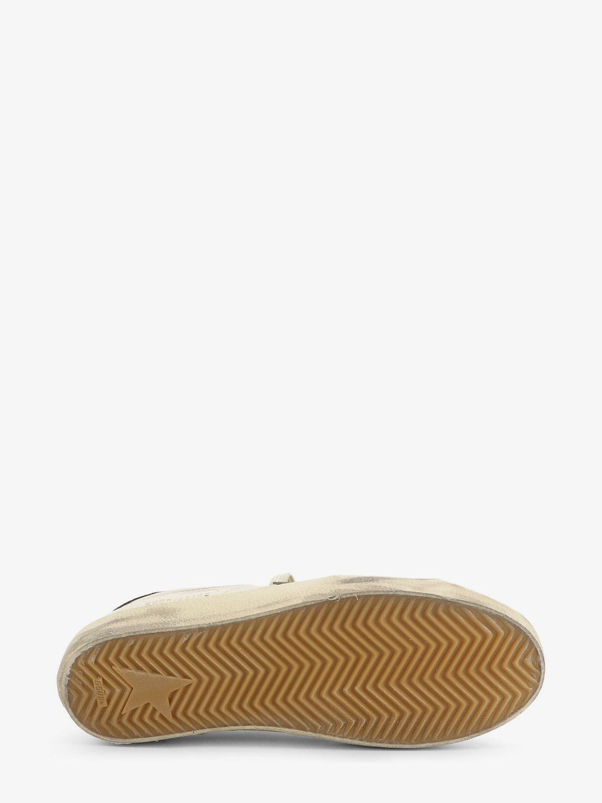 Golden Goose Women's Super Star Vintage Leather Sneakers White, view 4