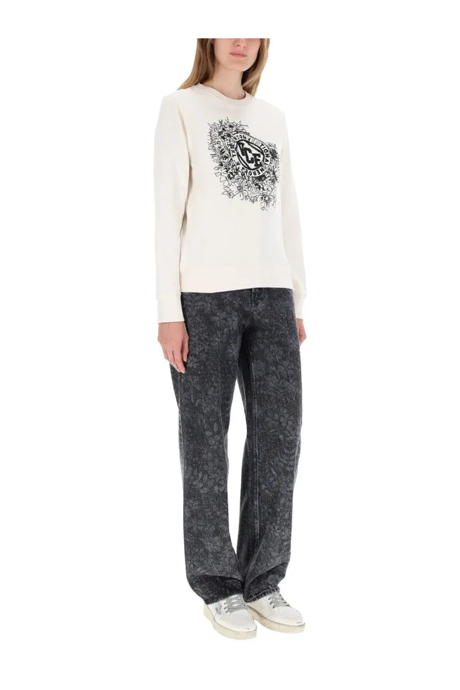 Golden Goose Women's Sweatshirt White, view 2
