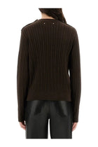Golden Goose Women's Wool Sweater Brown, view 3