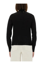 Golden Goose Women's Worn Effect Wool Sweater Black, view 3