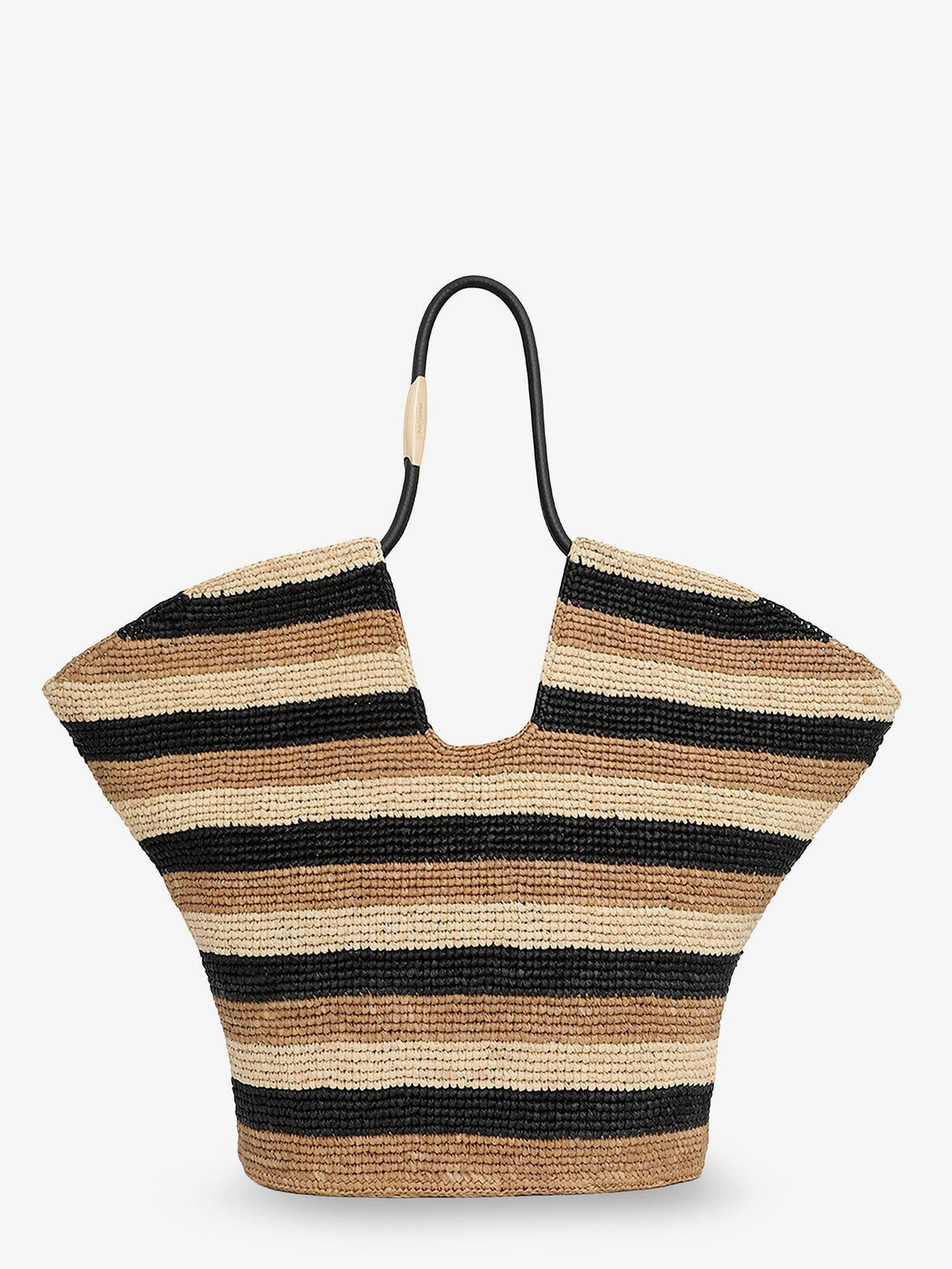 Zimmermann Women's Golden Time Raffia Shoulder Bag Black