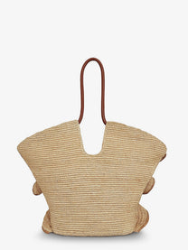 Zimmermann Women's Goldentime Raffia Shoulder Bag White