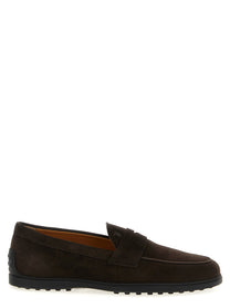 Tod's Gomma Loafers Brown