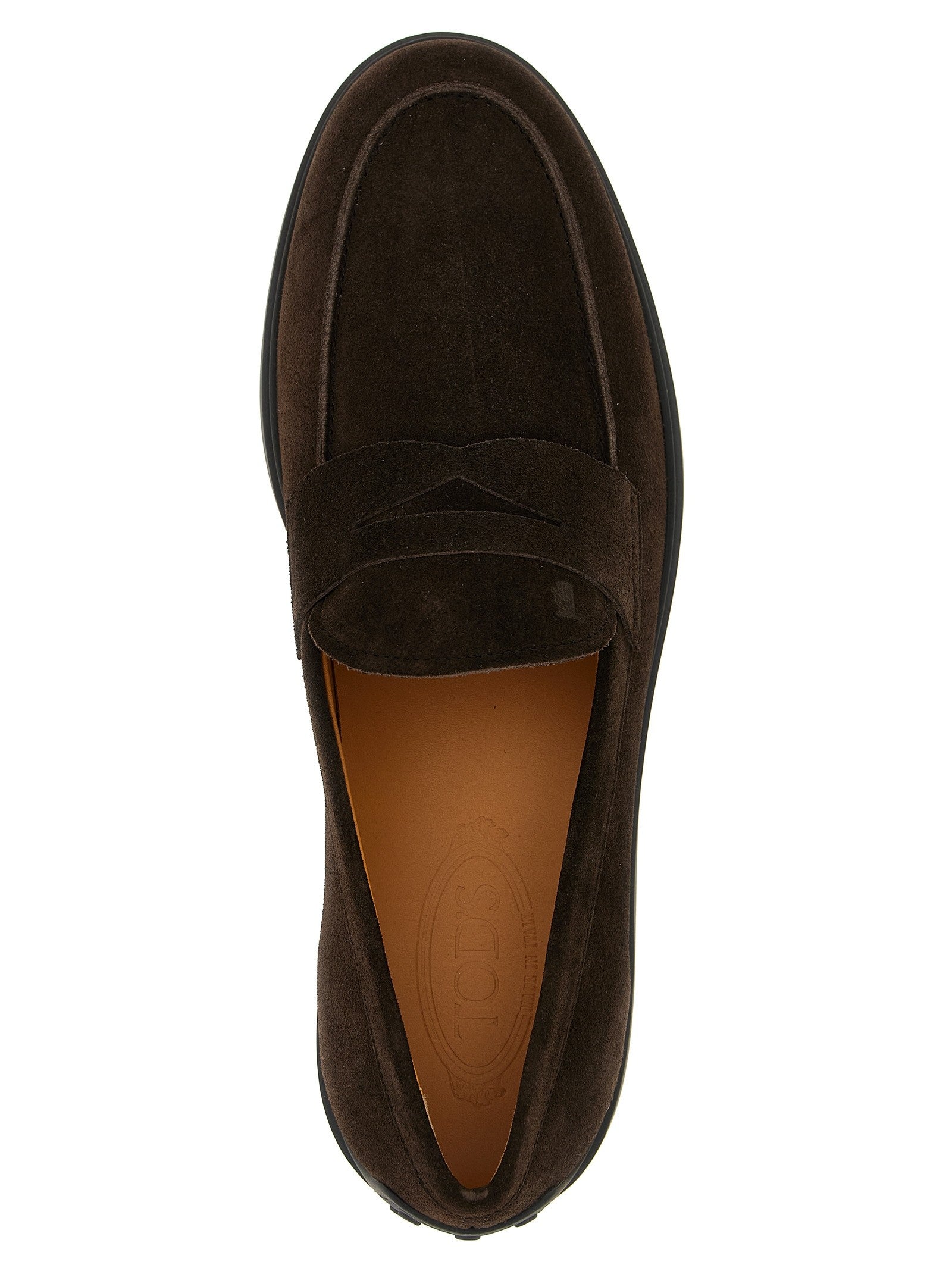 Tod's Gomma Loafers Brown