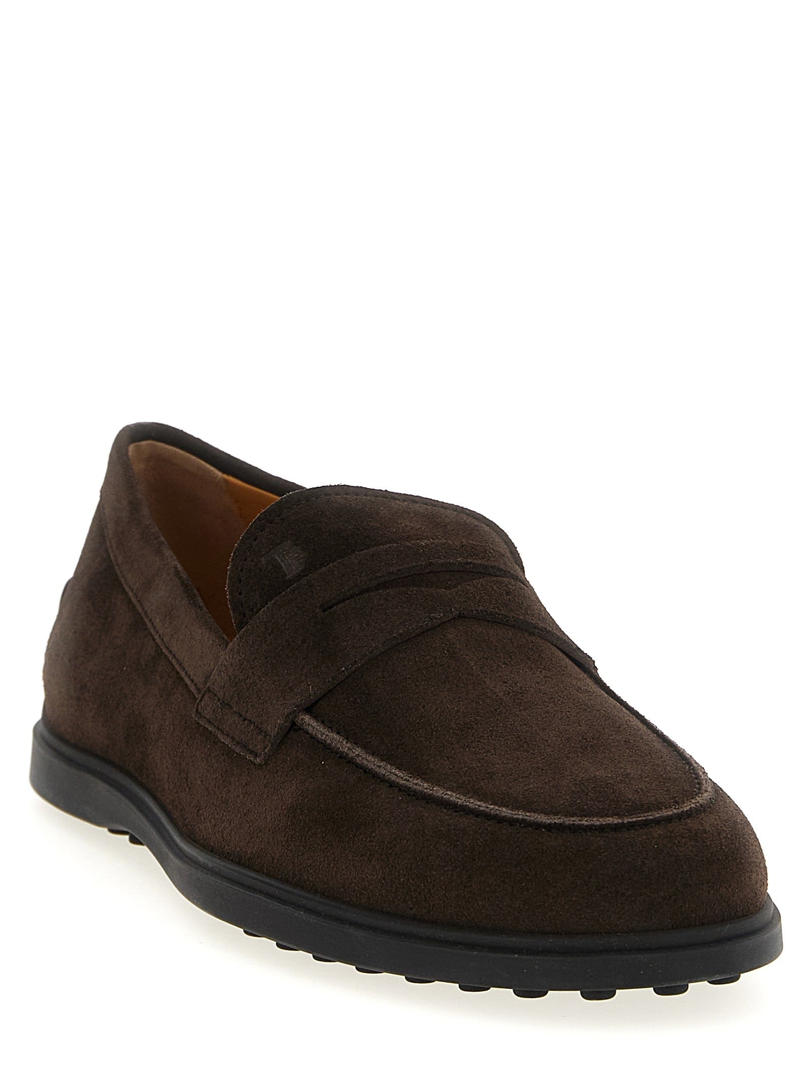 Tod's Gomma Loafers Brown