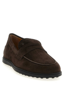 Tod's Gomma Loafers Brown