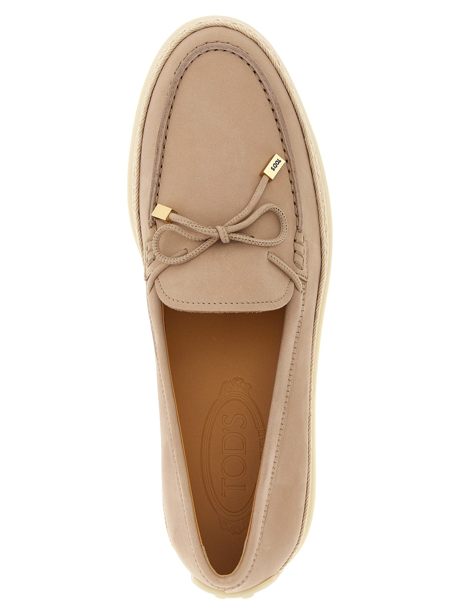 Tod's Gomma Rafia 92K Loafers Blue