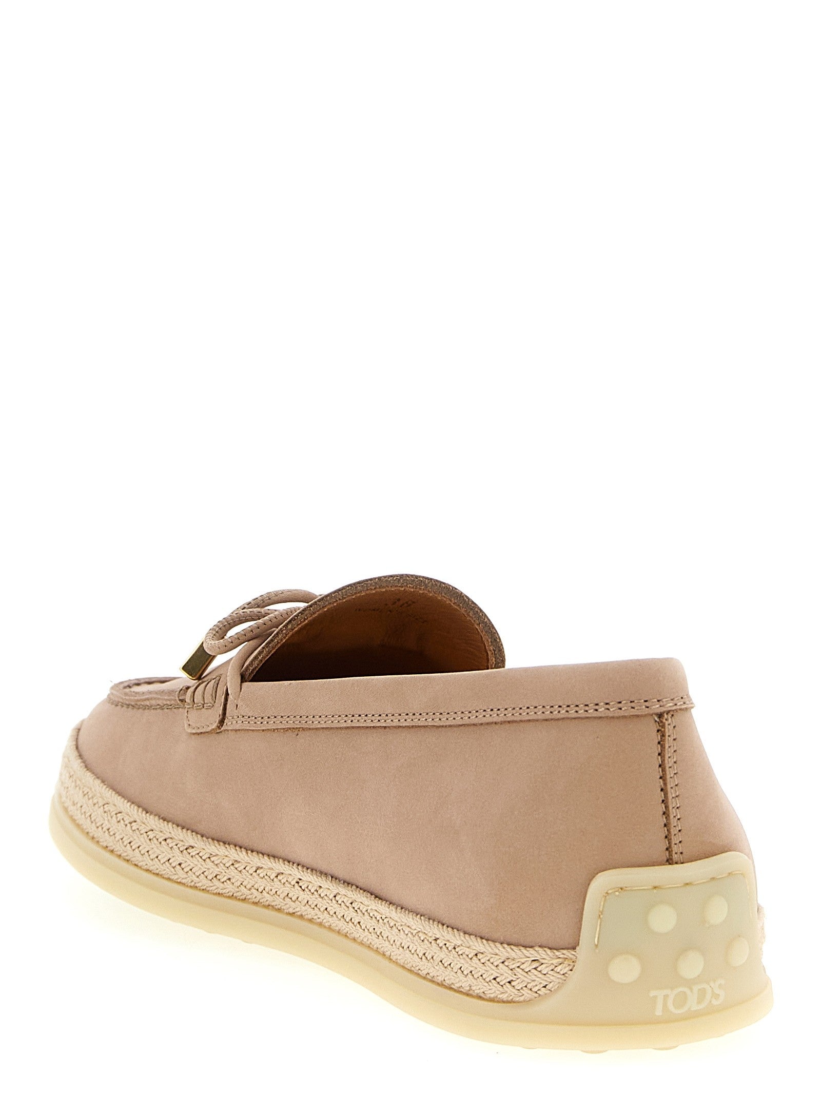 Tod's Gomma Rafia 92K Loafers Blue