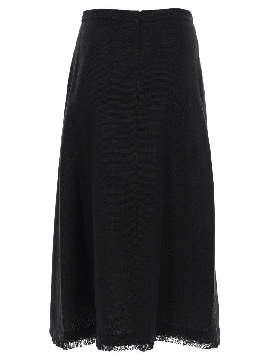 S MAX MARA Women's Gonna Fiocchi Black