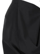 Bottega Veneta Women's Wool Grain De Poudre Skirt Black, view 3