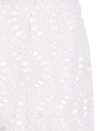 Giambattista Valli Long Macramè Skirt White, view 3