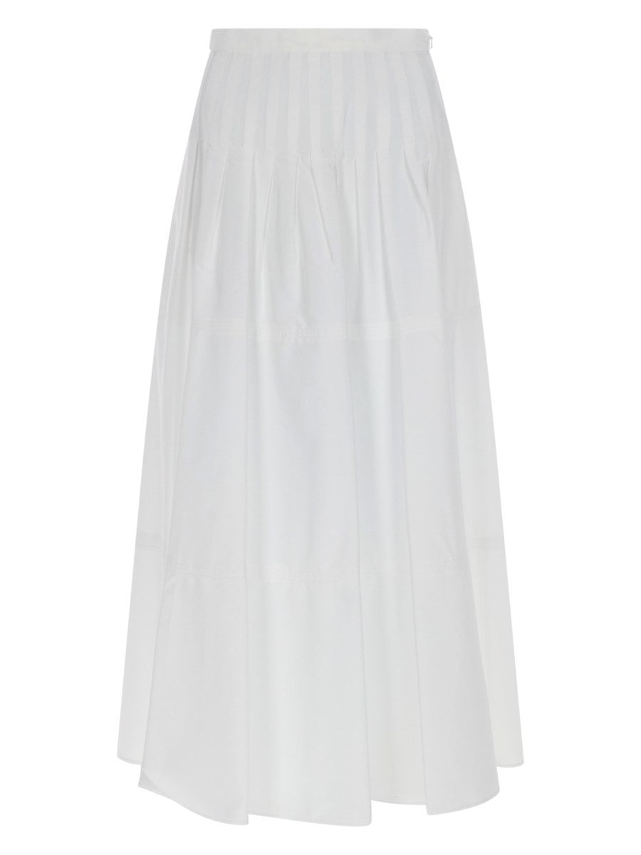 Max Mara Women's Gonna Lunga Opera White