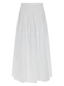 Max Mara Women's Gonna Lunga Opera White