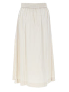 Pt Torino Women's Midi Doris Skirt White, view 2