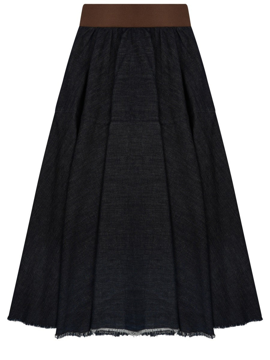 Nine:Inthe:Morning Women's Gonna Midi Eugenia Blue