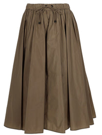 Max Mara Women's Gonna Midi Lonza Brown