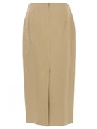 Max Mara Women's Midi Veranda Skirt Beige, view 3