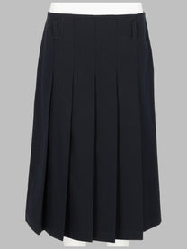 A.P.C Women's Gonna Plissettata in Cotone Black