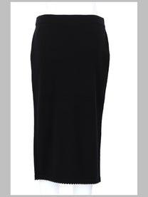 Tory Burch Women's Gonna Smerlata in Lana Black