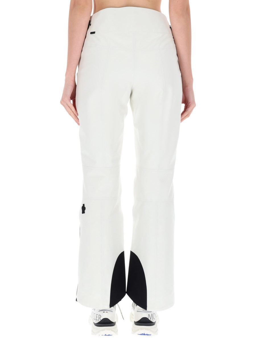 Moncler Grenoble Women's Gore Tex Ski Pants White