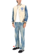 Off-White Men's Gothic Wool Denim Jacket Multicolor, view 2